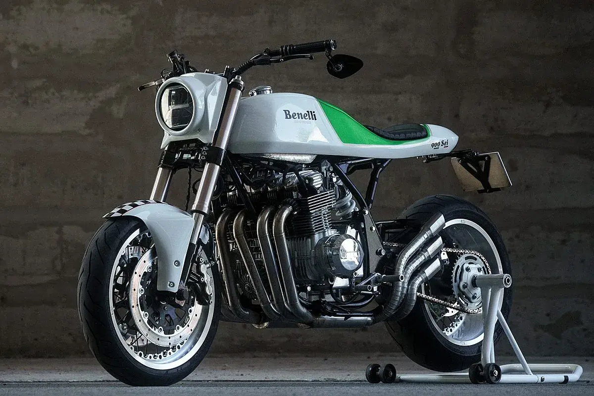 Benelli 900 Sei: The Legendary Six-Cylinder Reborn as a Cafe Racer by a German Workshop
