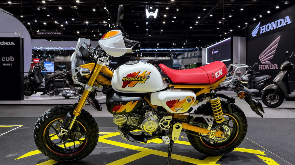 Honda Unveils Monkey EX Custom Edition in Thailand at 121,900 Baht