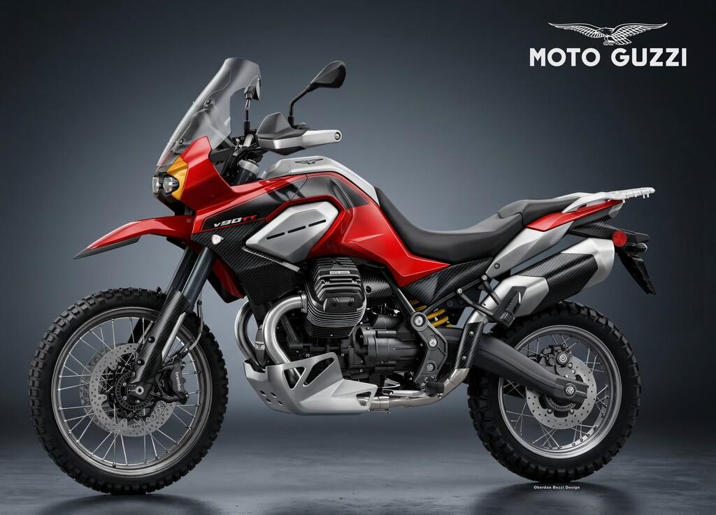 Moto Guzzi's V90 TT Takes Shape as a More Serious V85 TT Successor
