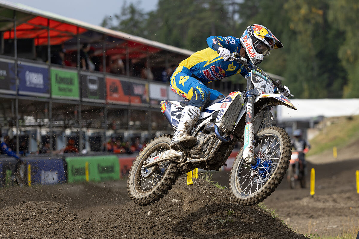 Husqvarna's Everts Takes Second Overall at MXGP of Sweden