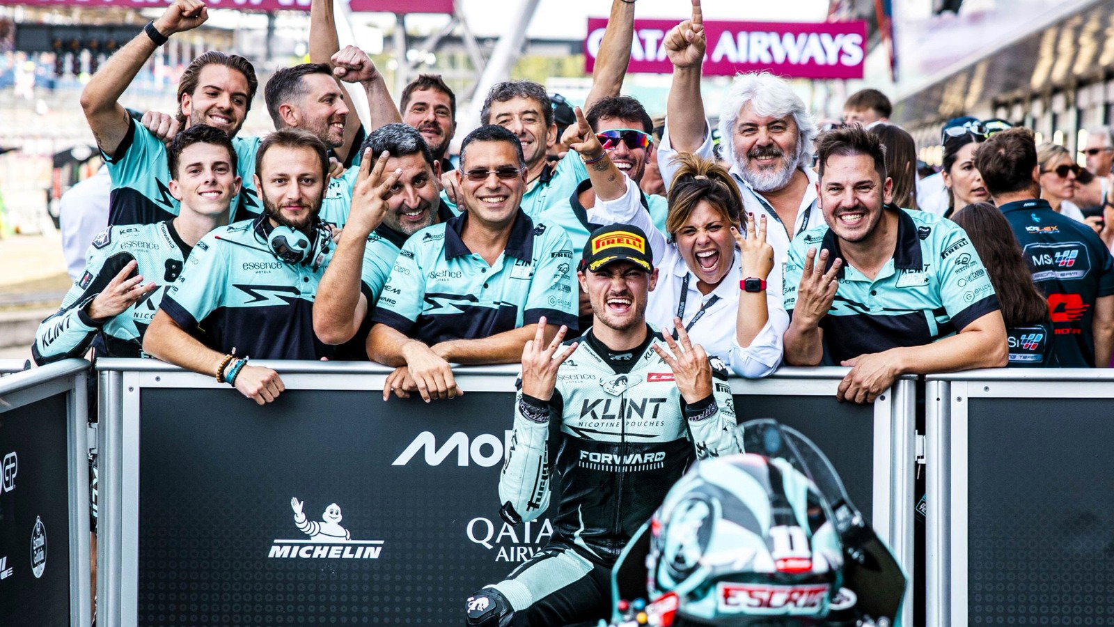 Moto2's 'Black Sheep' Forward Takes First Own-Chassis Podium in a Decade