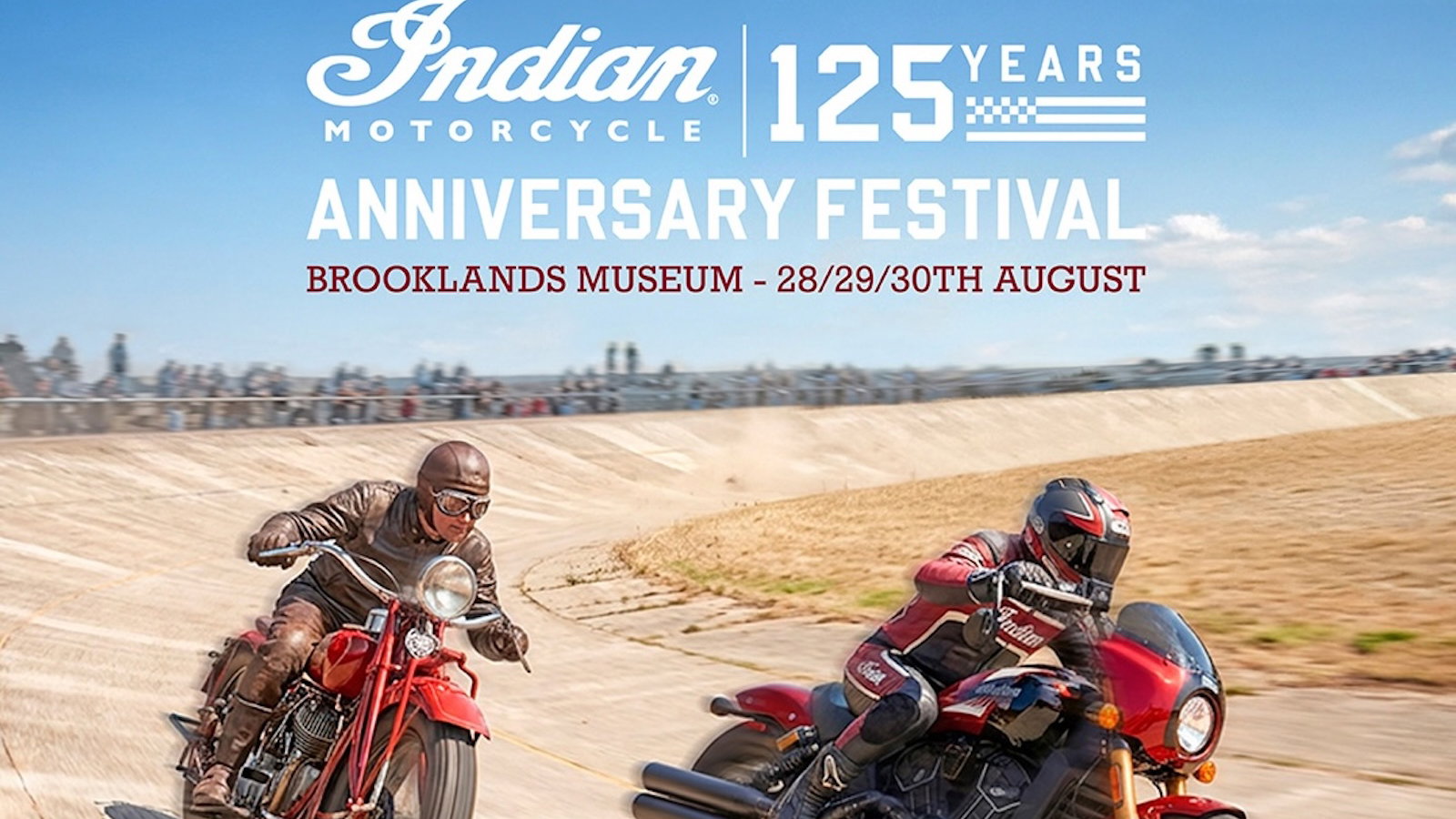 Indian Motorcycle to Celebrate 125th Anniversary with a Three-Day Brooklands Rally in the UK