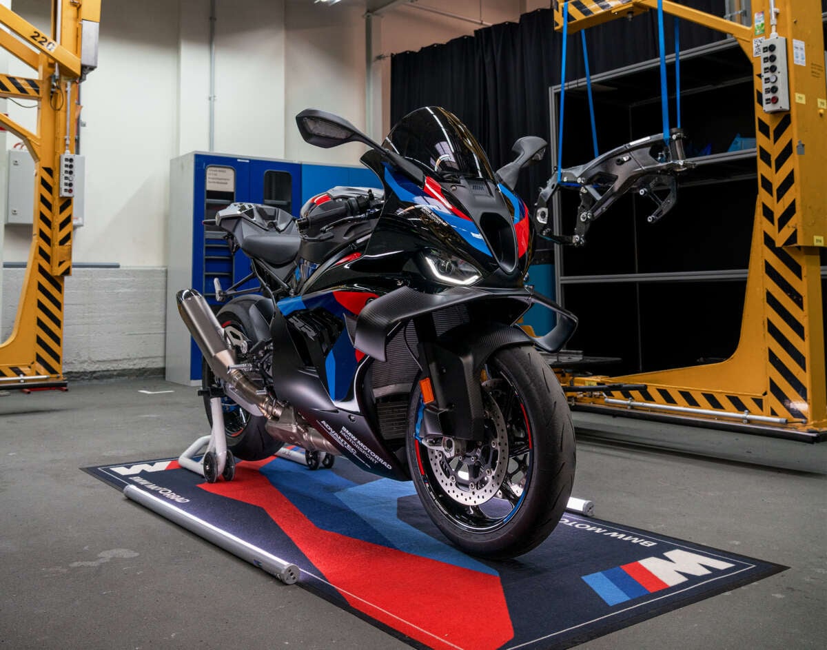 BMW Gives the 2027 M1000RR a New Lightweight Frame and an Updated Equipment List
