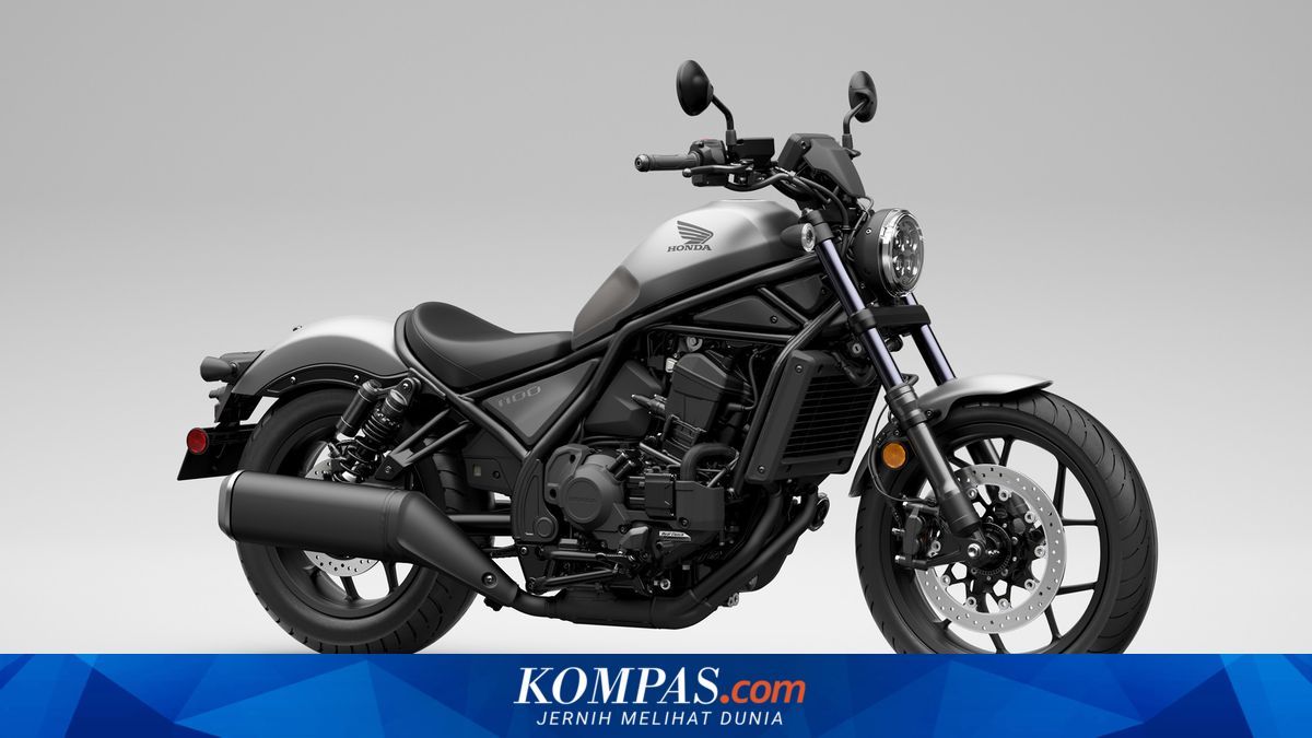 Honda Rebel 1100 Gets New Matte Beta Silver Colorway in Indonesia, Priced at Rp445,250,000