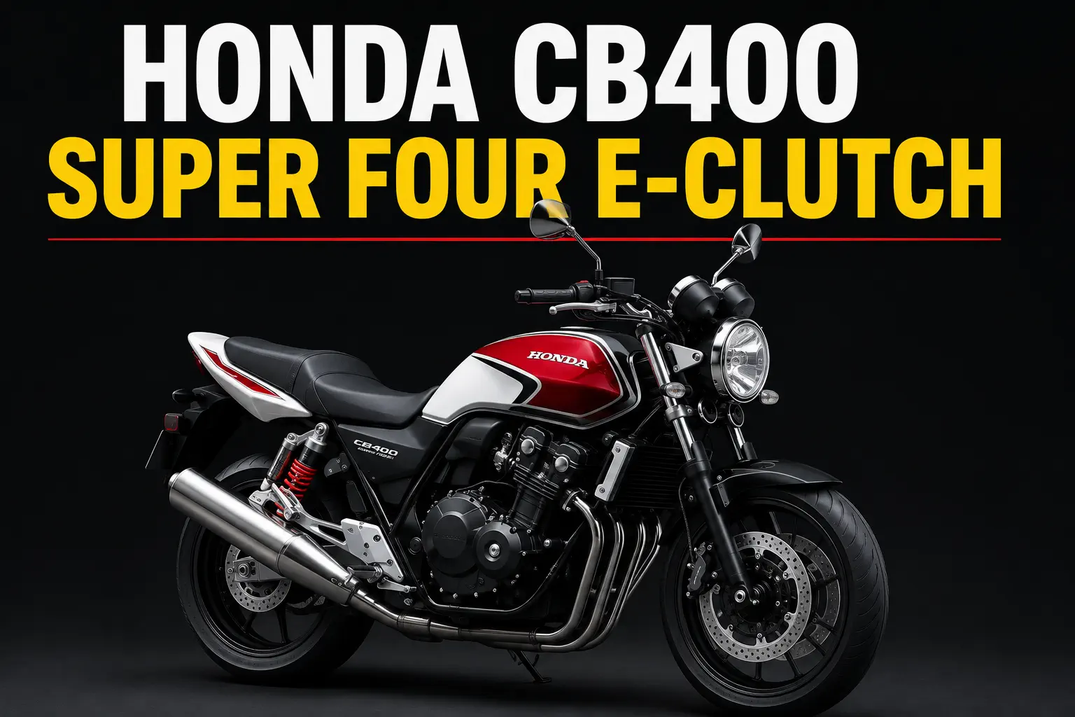 ホンダ新型CB400スーパーフォア、14kg減の187kgに 価格99万8800円