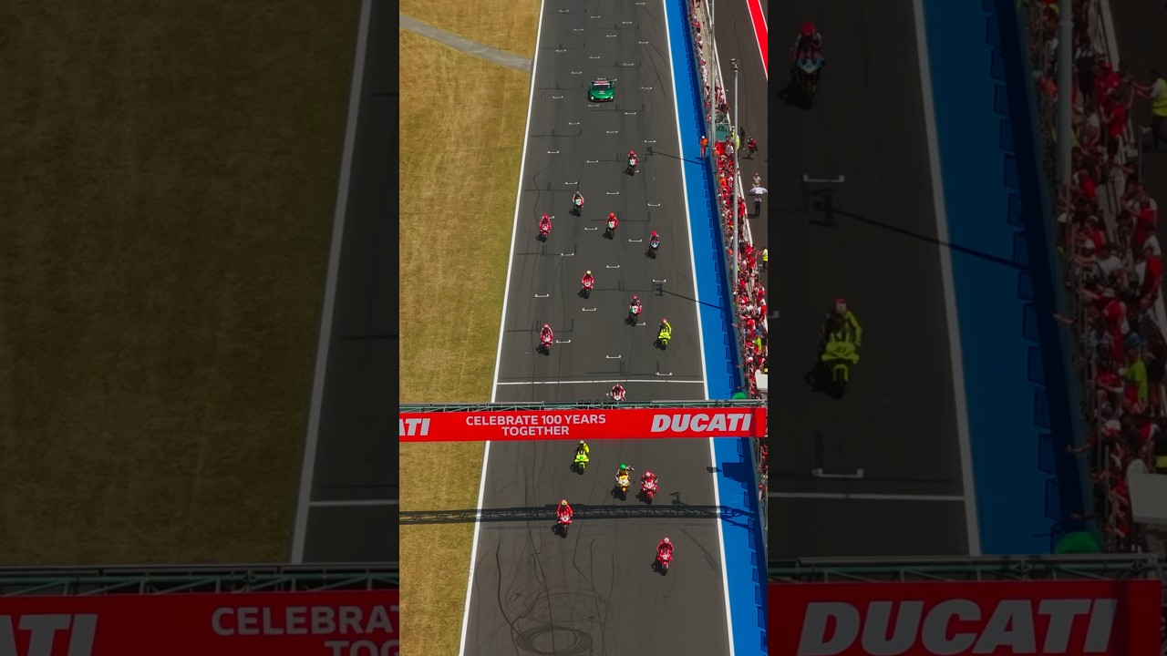 Ducati Unveils Footage of Its 100th Anniversary Celebration, a Night That Made History