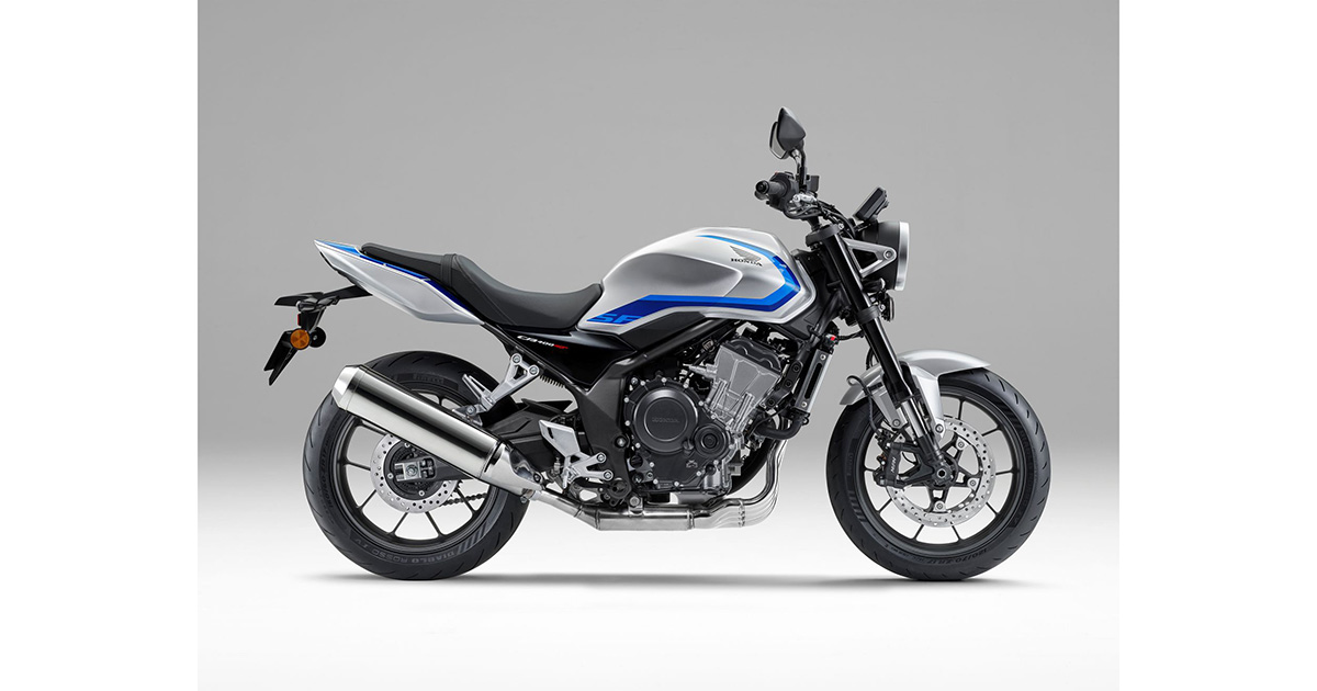 ホンダ新型「CB400 SUPER FOUR E-Clutch」発表 399cc直4＋E-Clutch、99万8800円で8/21発売