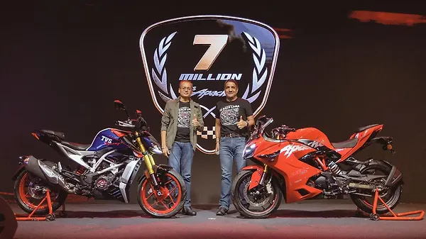 TVS Apache Hits 7 Million Riders Worldwide as Race-Bred Brand Cements Global Reach