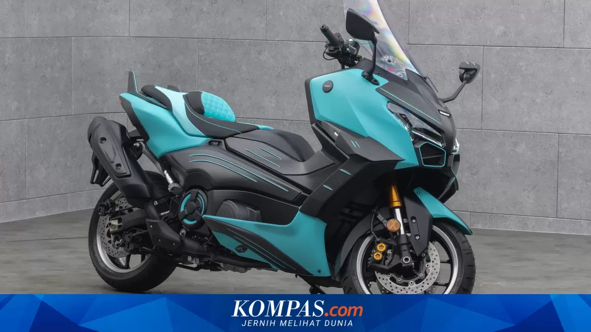 El tuner alemán Mansory convierte la Yamaha "TMAX560" en un "megascooter" de fibra de carbono