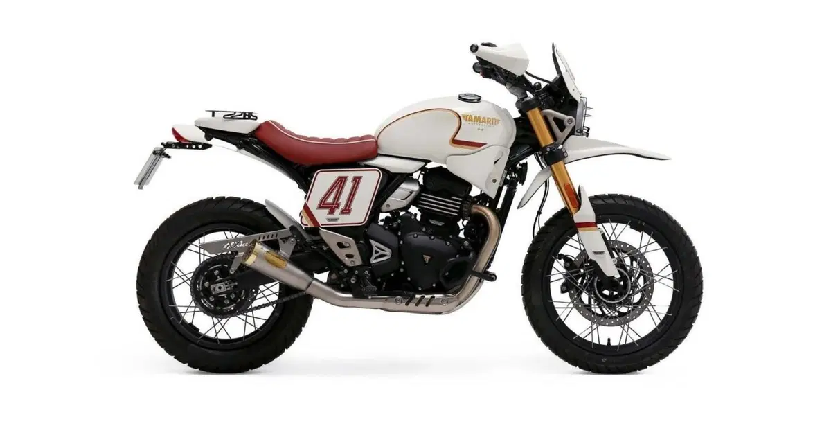 スペインTamarit、トライアンフ新型スクランブラー400用カスタムキット発売