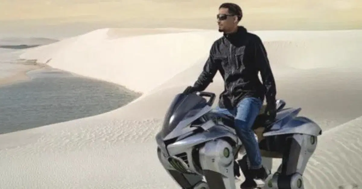 Nueva patente de Kawasaki: el robot cuadrúpedo "Corleo" se controla con el peso del cuerpo y un chaleco