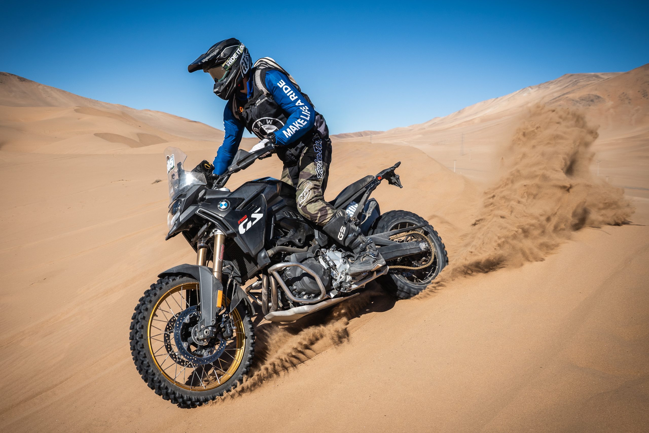 Chile's Achondo Wins Third Straight Desert Title on BMW F900GS, Takes Rally Desafío del Desierto