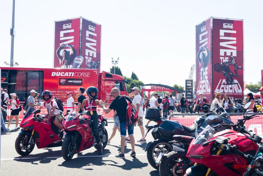 World Ducati Week Marks 100th Anniversary, Drawing 120,000 Fans from Around the Globe