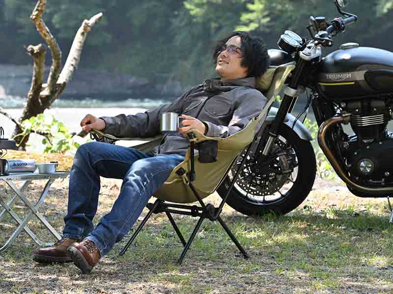 デイトナの新作ハイバックチェア、バイク積載向け『46コンセプト』を採用