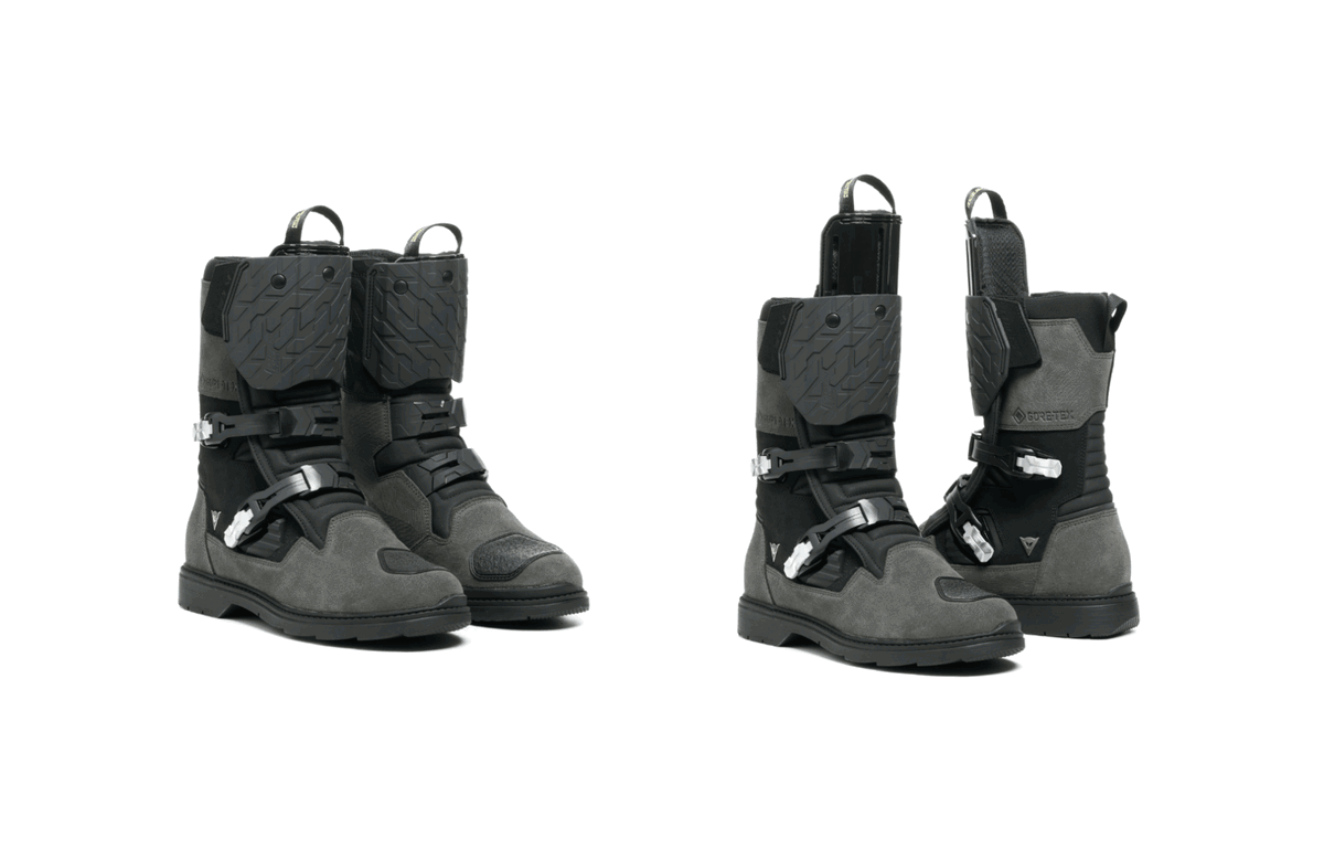 Dainese Unveils New 'Overyond XT GTX' Boots with Telescoping Shin Protector