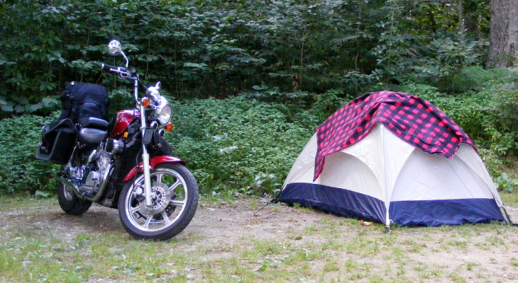 A Complete Beginner's Guide to Motorcycle Camping Touring