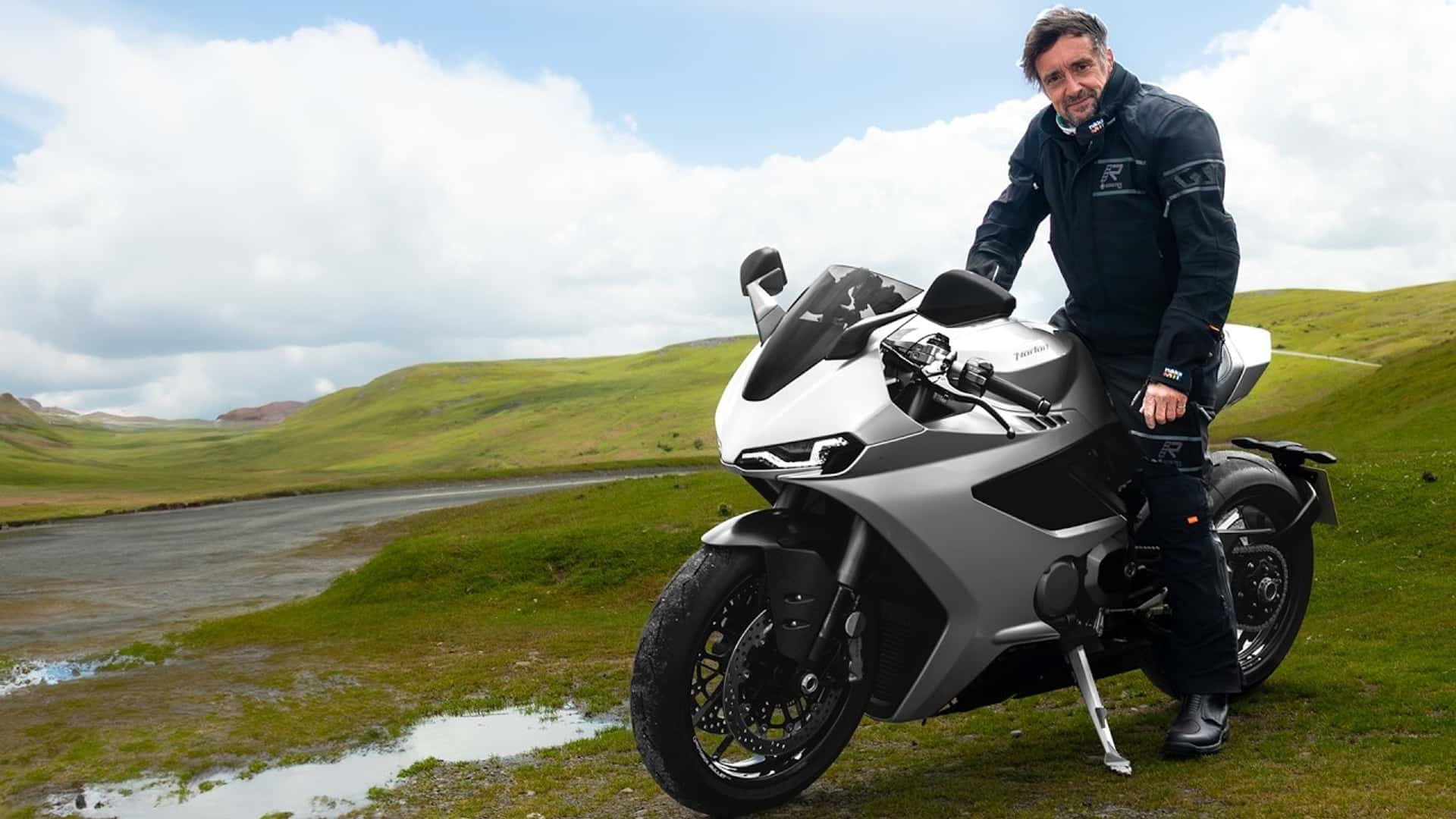 Richard Hammond Rides the New Norton Manx R—the Revived British Icon's Latest Superbike