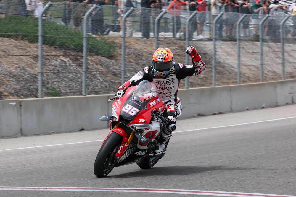 MotoAmerica ラグナセカでJD Beachが2連勝 Sean Dylan Kellyが選手権首位に浮上
