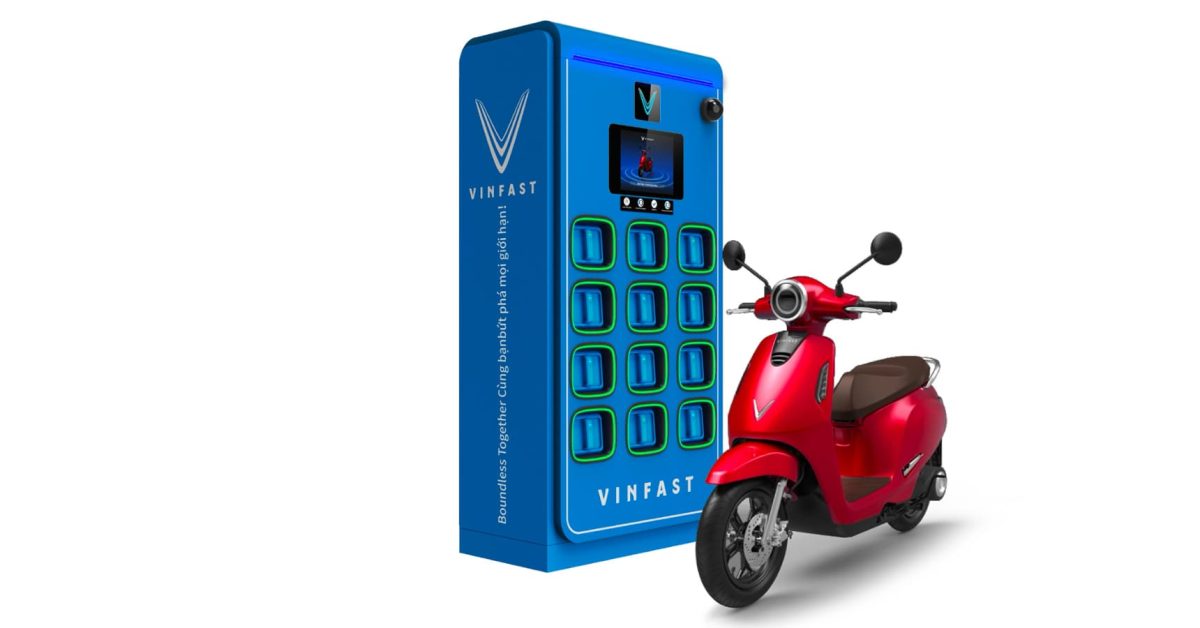 VinFast Pushes Hard With Four Electric Scooter Models and a Battery-Swap Network