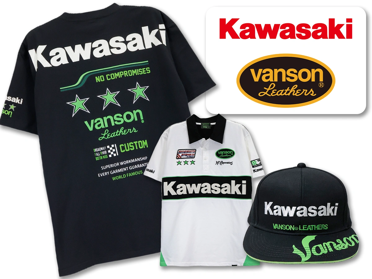 VANSON x Kawasaki 2026 Spring/Summer Collection: New American-Casual Lineup
