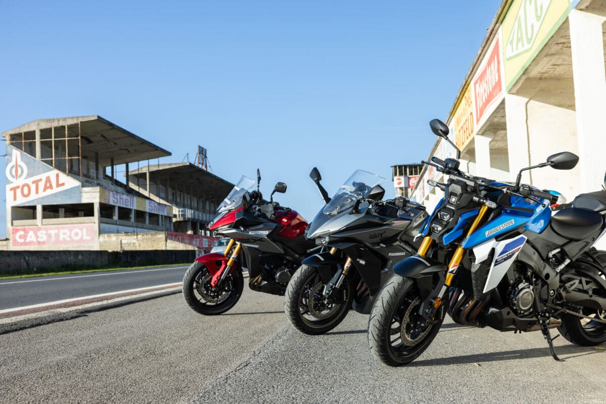 3,000km Across Europe on Three Suzuki GSX-S1000s: A Weekend Tour of Legendary Old Circuits