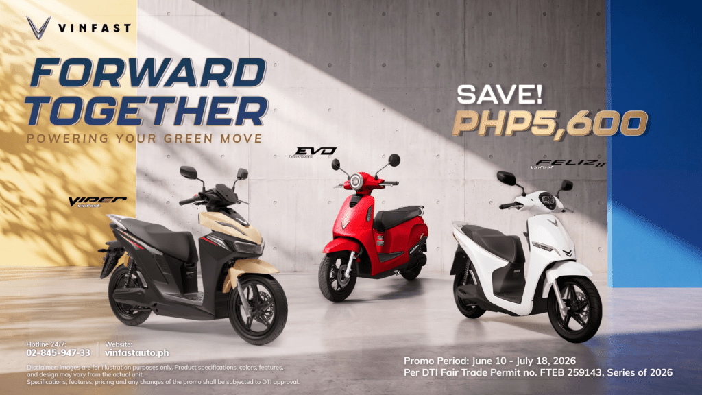 VinFast Opens Reservations for Three Battery-Swap EV Bikes in the Philippines