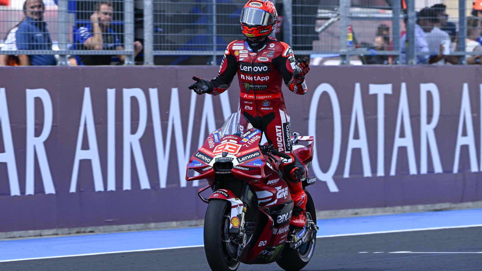 Marc Marquez Notches Win No. 100! Beats Acosta in Thriller at MotoGP Hungarian GP