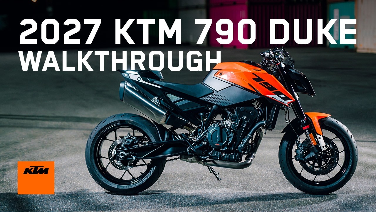 KTM、2027年型790 DUKEのプロモ映像『Master of Control』第2話を公開