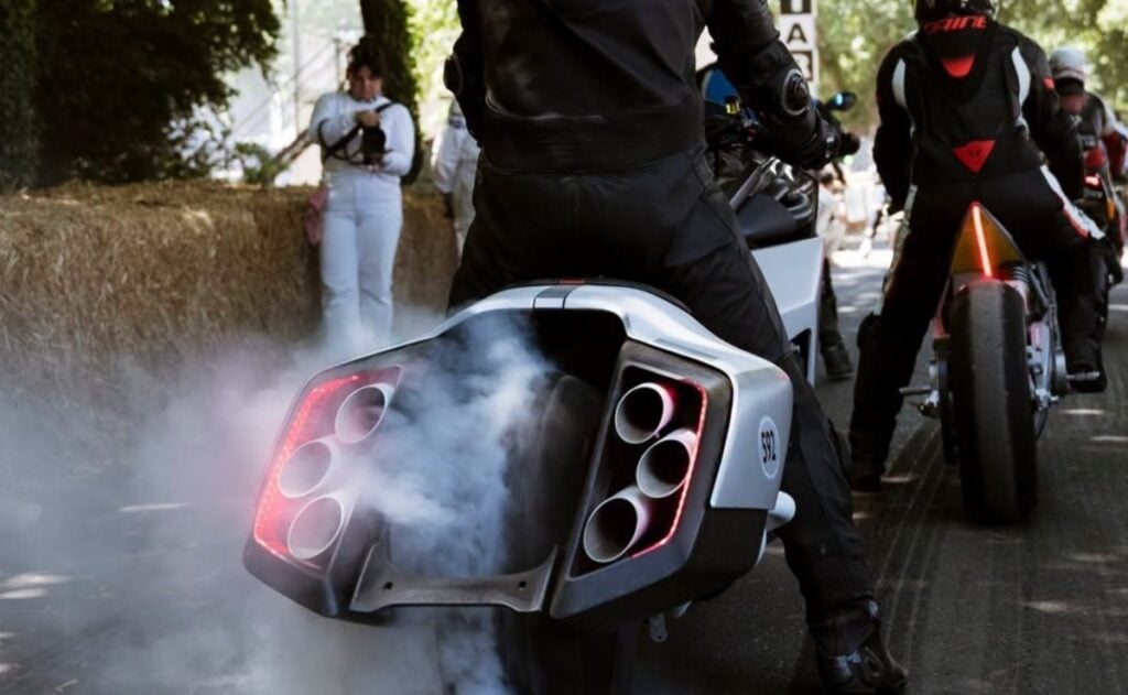 BMW's 1,800cc Prototype Vision K18 Returns to Public View at Goodwood