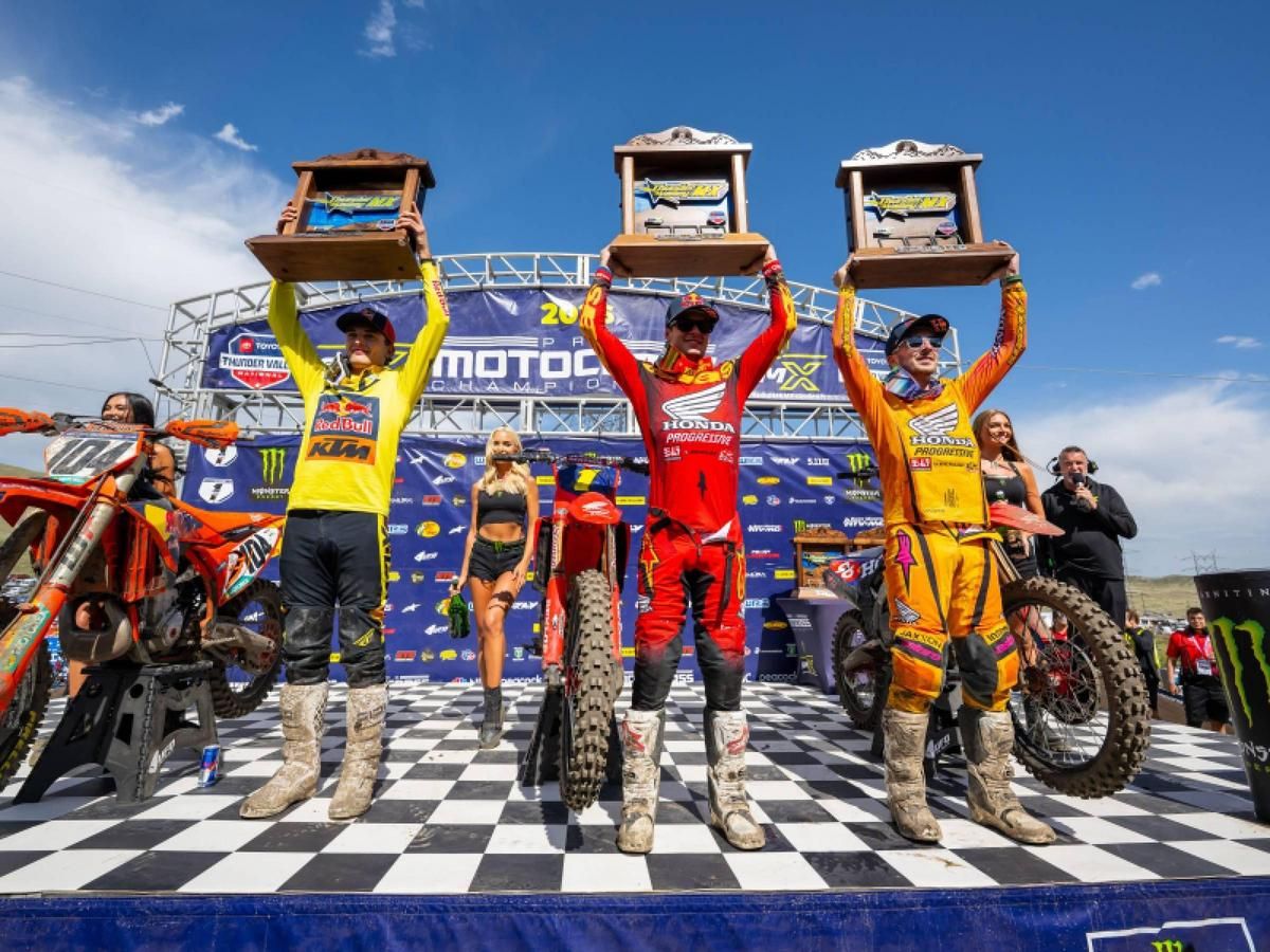 AMA Motocross: Jett Lawrence Wins Fourth Straight at Thunder Valley, Joe Shimoda Takes 250 Win