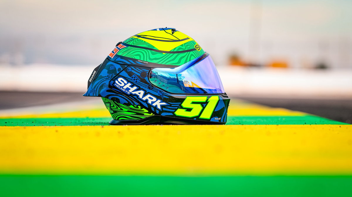 シャーク Skwal Cup、MotoE選手エリック・グラナドのレプリカヘルメット登場