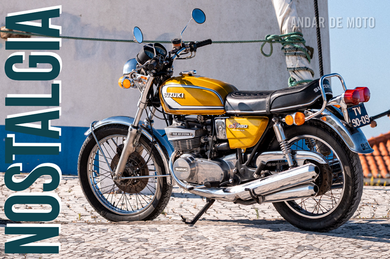 Suzuki GT380: la "magia" del tricilíndrico de dos tiempos, puesta a prueba de nuevo en Portugal