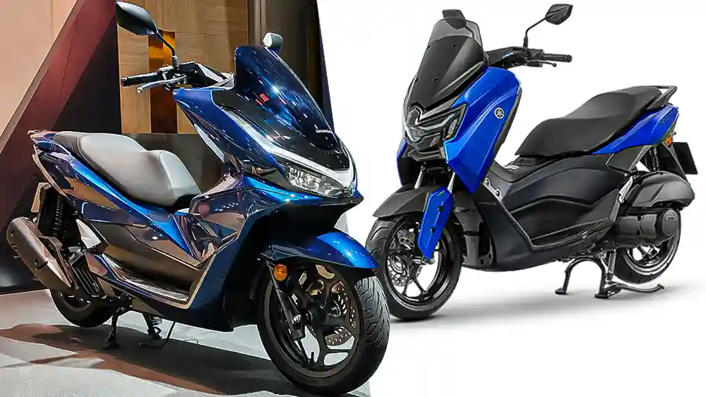 PCX160 x NMAX: comparativo detalhado dos scooters premium mais recentes no mercado tailandês