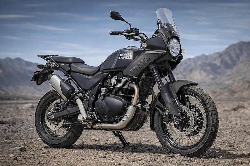 Royal Enfield's Next Himalayan 750 Spotted Testing in the UK Ahead of EICMA