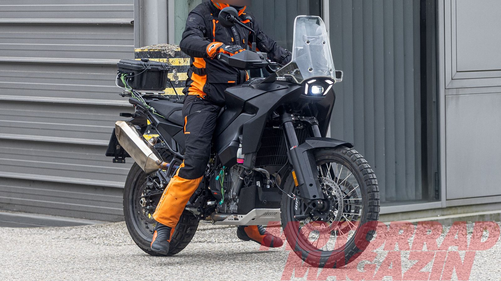 Spy Shots Catch a New Mid-Weight KTM 790 Adventure Out Testing