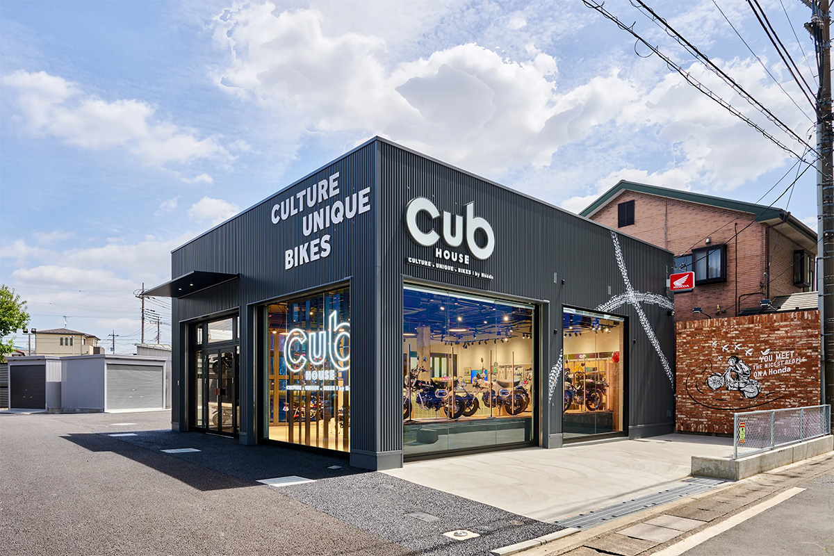 Honda Opens First Japanese 'Cub HOUSE' Store, Promoting Class-2 Mopeds as a 'Culture to Enjoy'