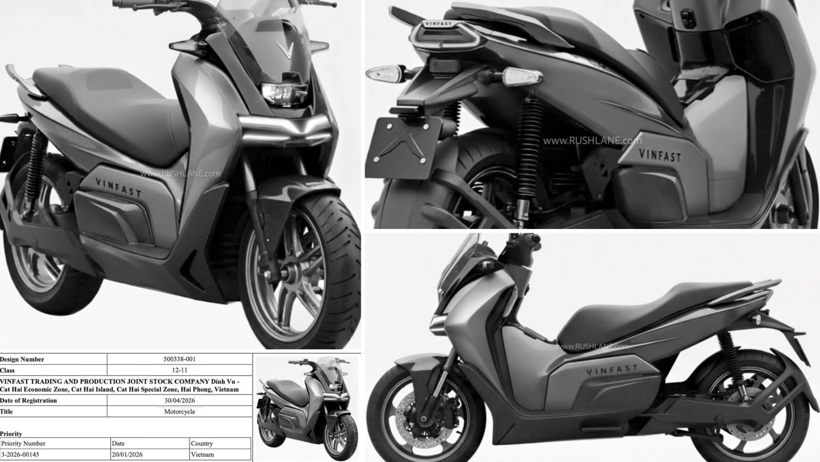 VinFast Patents Rasad Electric Scooter in India Ahead of Global Launch