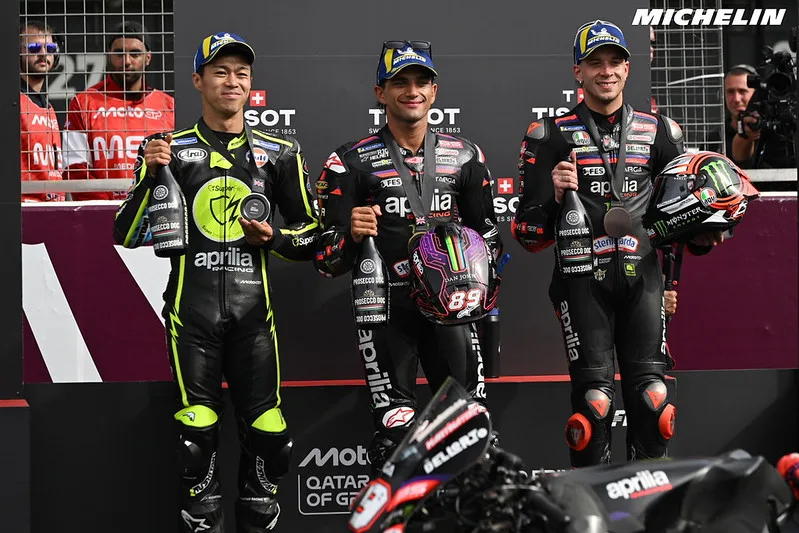 Aprilia's MotoGP Surge: 7 Wins in 12 Races, Closing In on Ducati's Reign