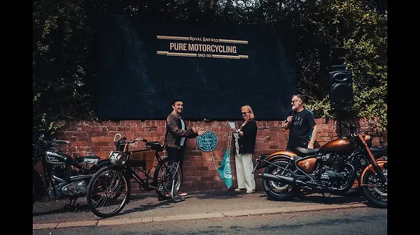 Royal Enfield Marks 125th Anniversary with Commemorative Plaque at Birthplace Redditch