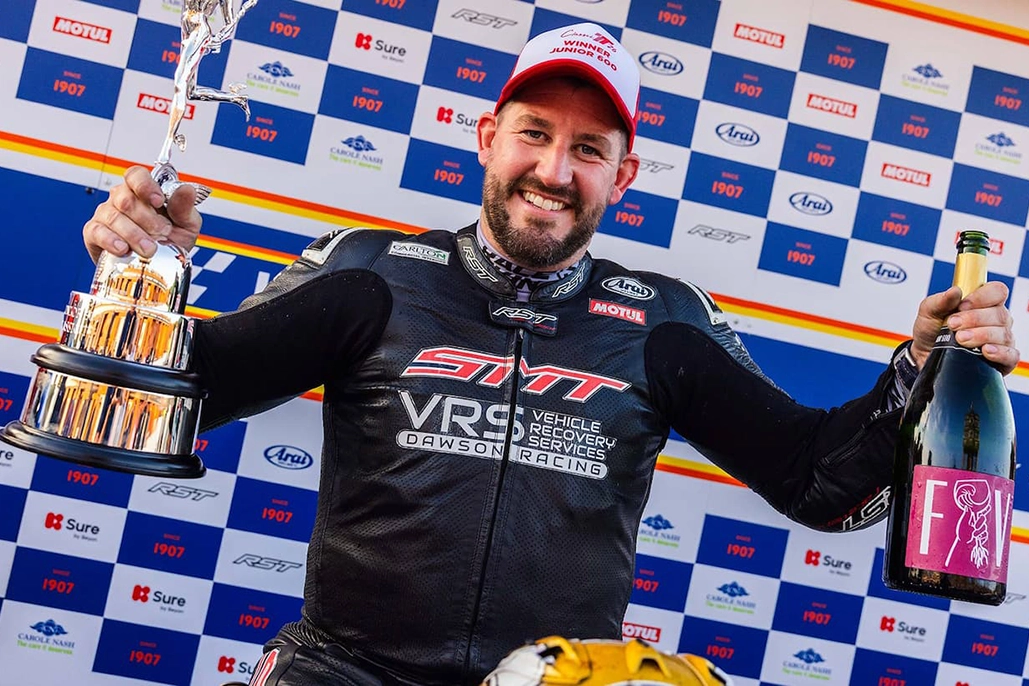 ホドソン、新設ジュニア600クラシックTTで初代王者に 最速120.276mph