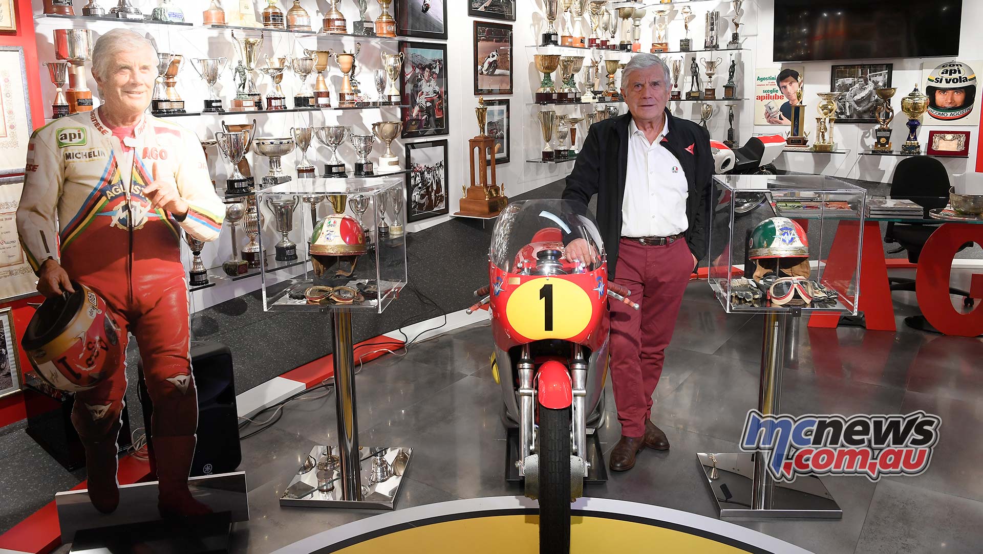 Giacomo Agostini Opens His Own Museum in Bergamo, Featuring 380 Trophies