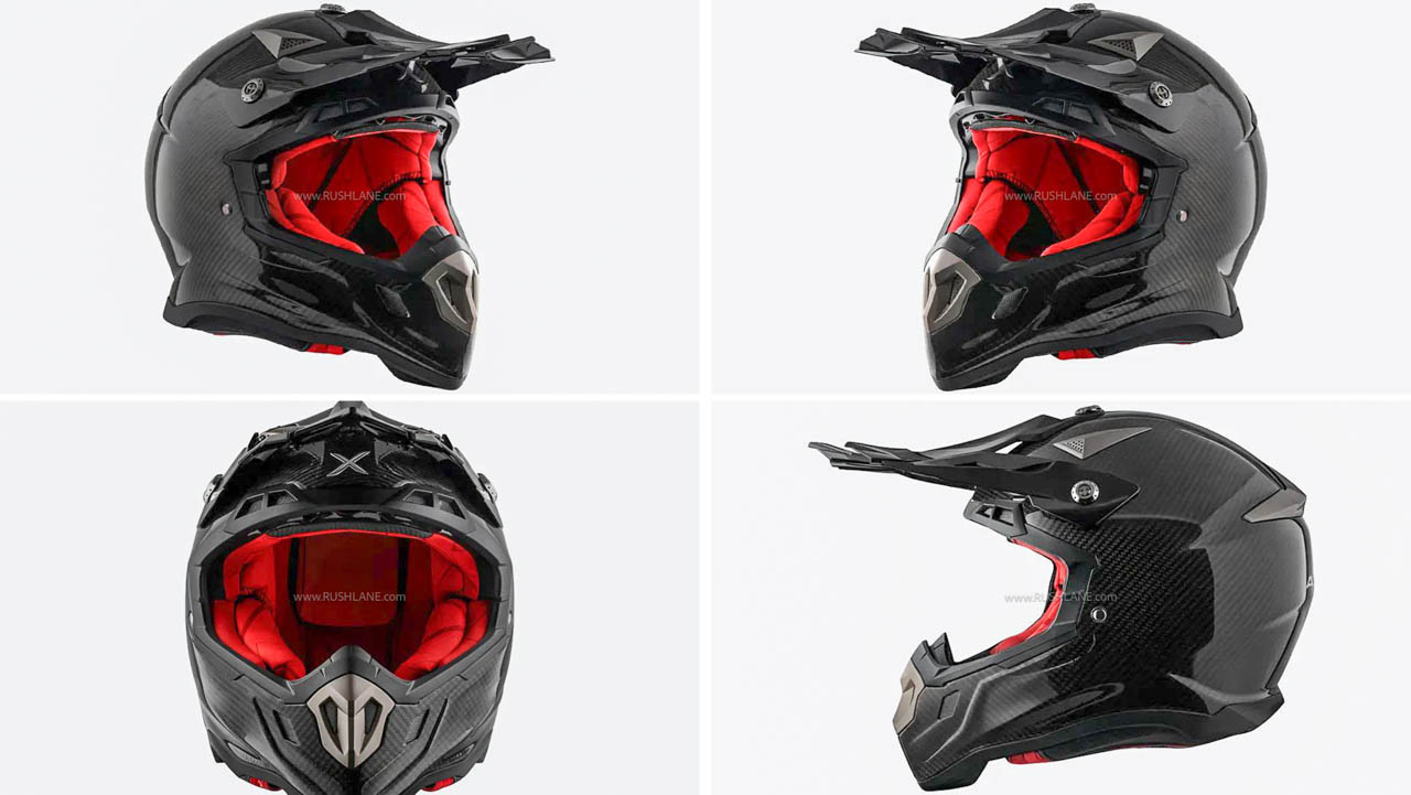 Axor lanza su nuevo casco MX de carbono a 20,060 rupias con un peso de 1,050 g