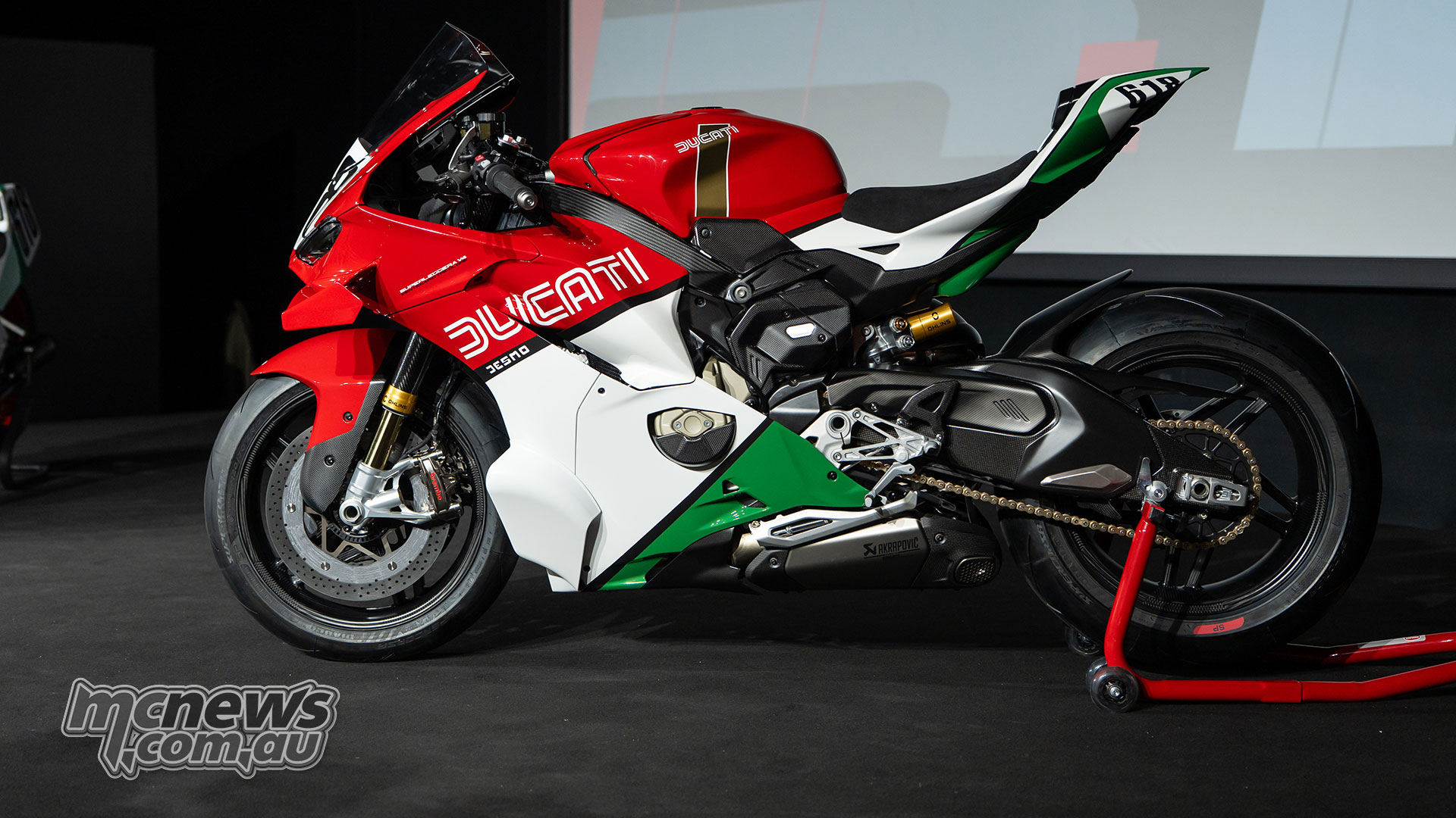 Ducati's 100th Anniversary: 228HP Superleggera V4 Centenario Limited to 100 Units