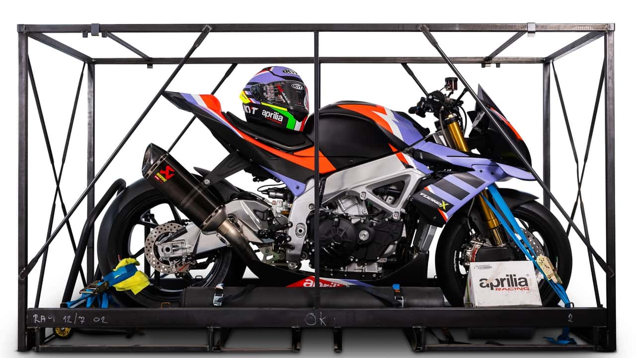 Rare 2021 Aprilia Tuono X Limited Edition Heads to Auction