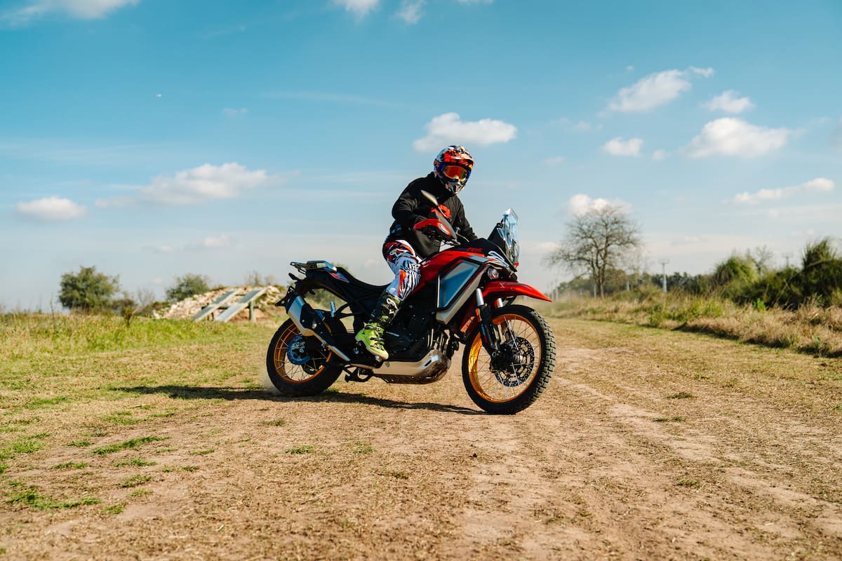 QJ Motor's SRT 450RX Adventure Bike Lands in Argentina