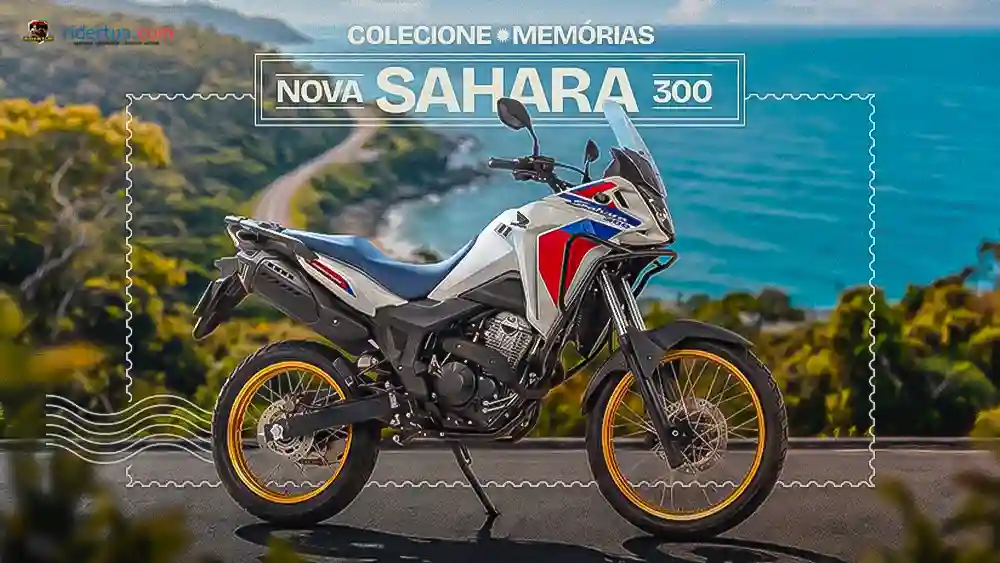 Honda Updates the XRE Sahara 300 Adventure Bike for 2027