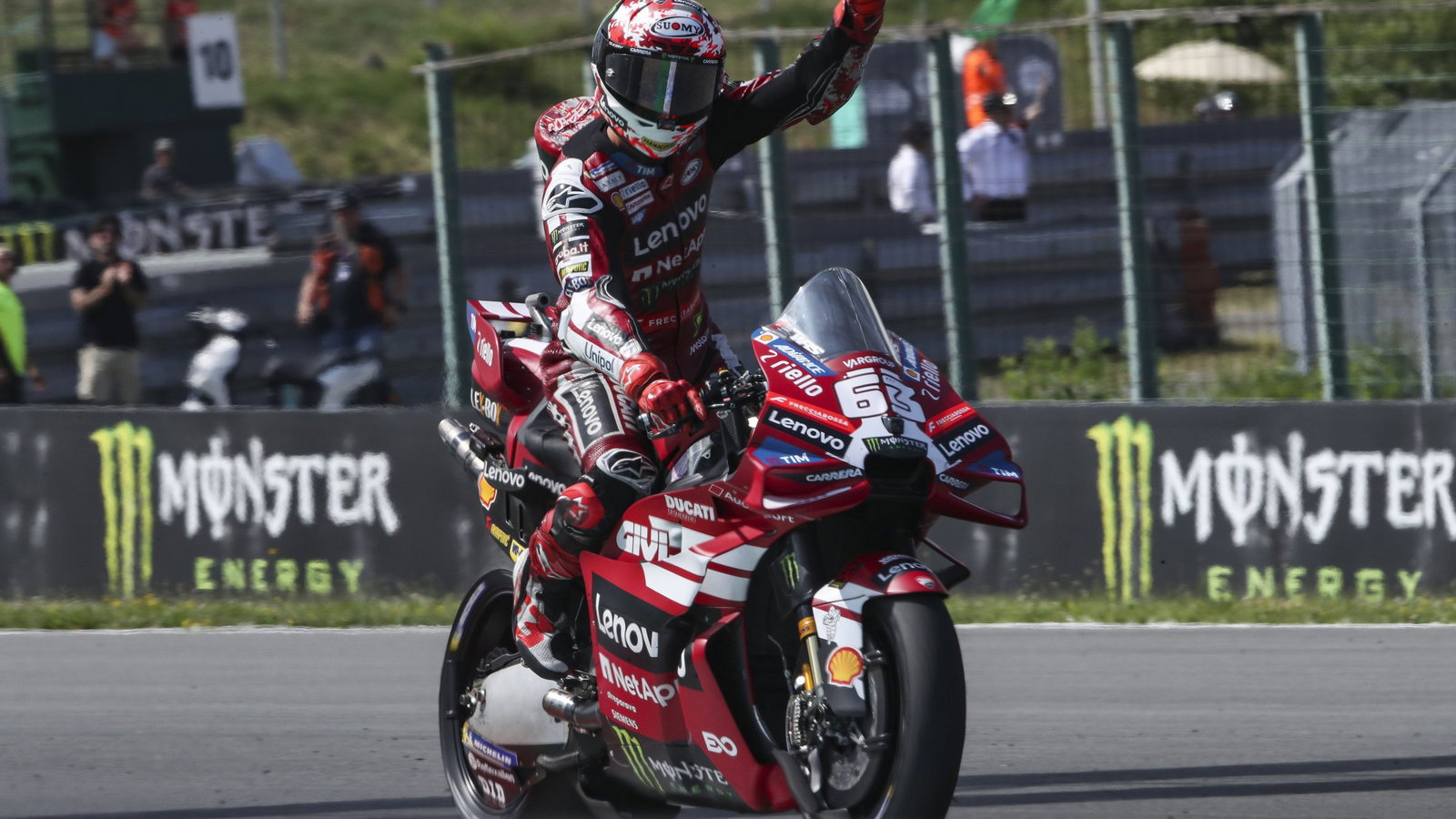 MotoGP Brno: Bagnaia Wins Sprint, Championship Leader Bezzecchi Banned After Marshal Incident