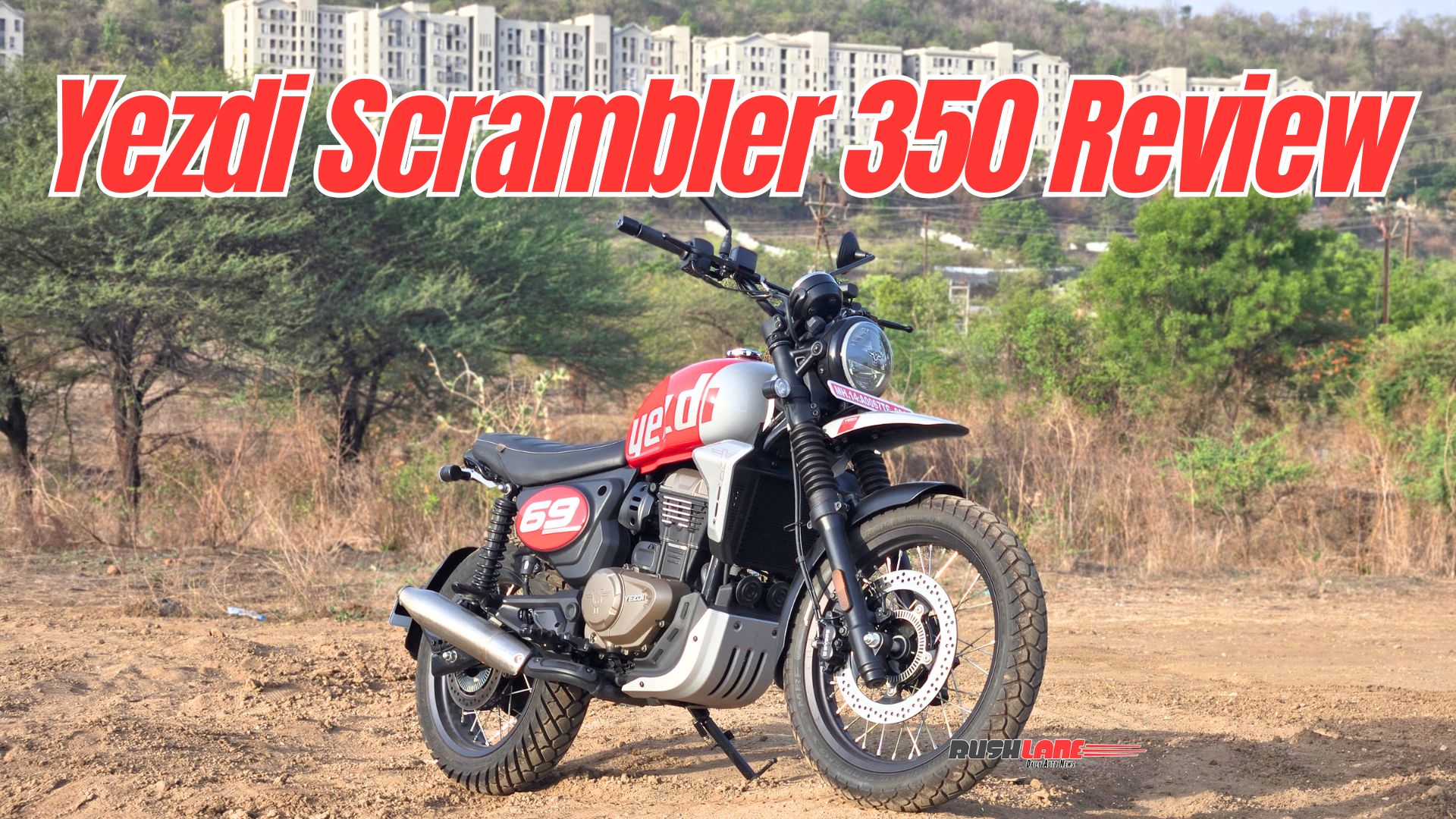 新型ヤズディ・スクランブラー350、334cc新エンジンで30馬力 約20万ルピーから