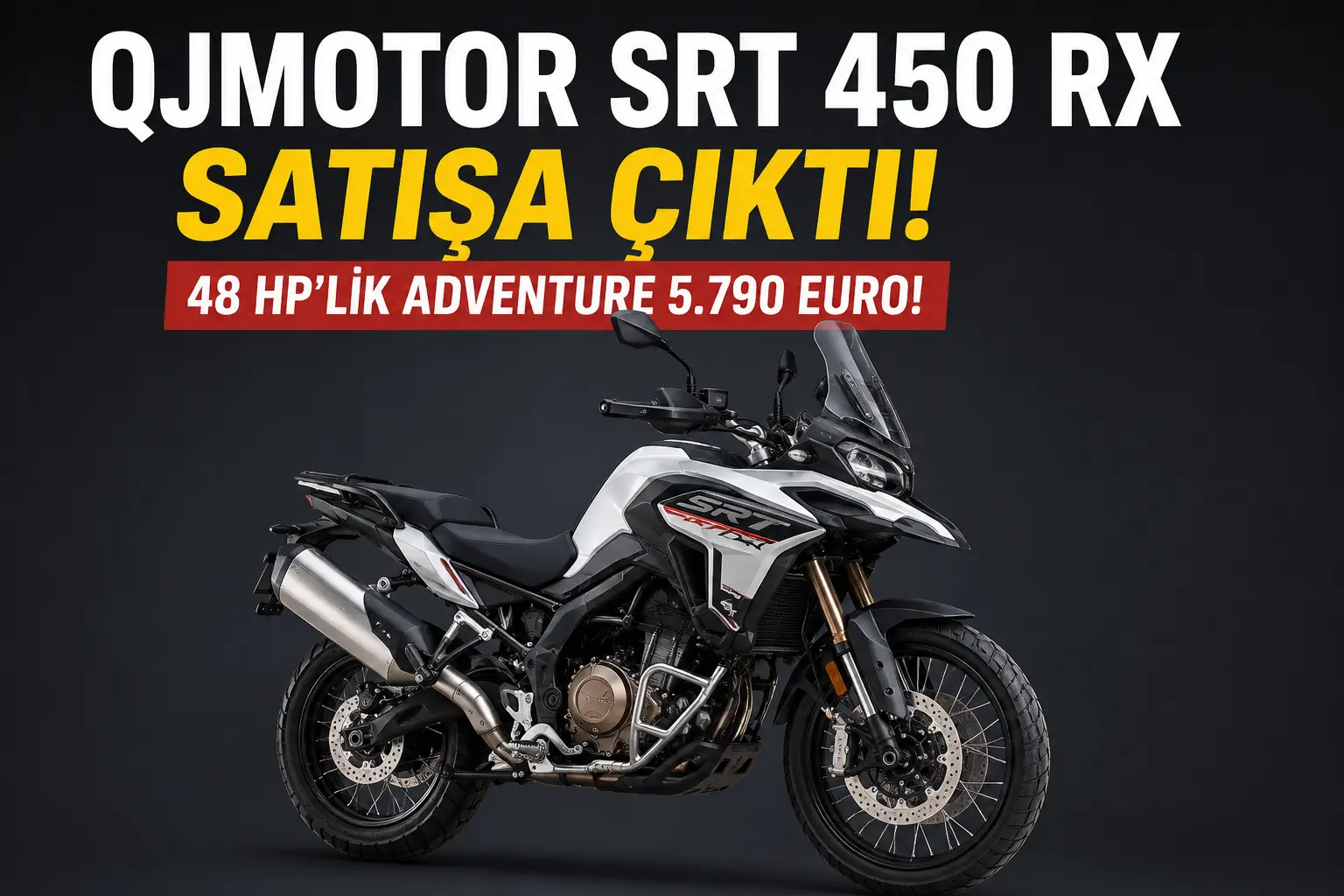 QJMotor "SRT 450 RX" se lanza en Europa: 449,5 cc y 48 CV por 5.790 euros