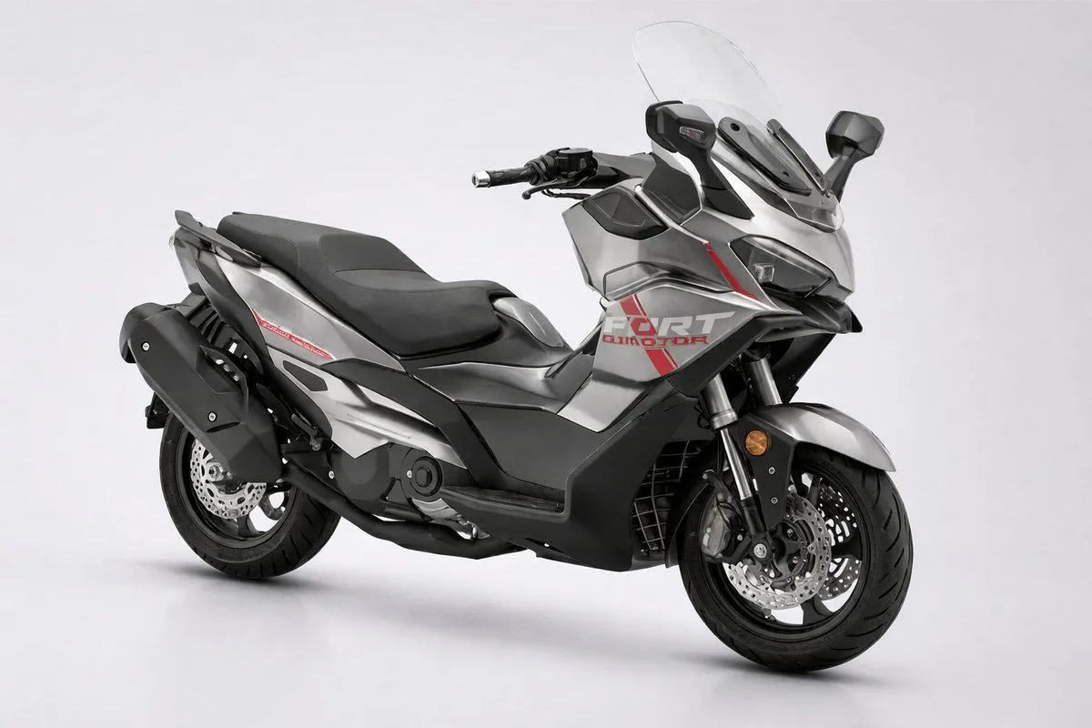 QJMotor's New Fort 600 Maxi-Scooter, 53.7hp, Prepares European Expansion